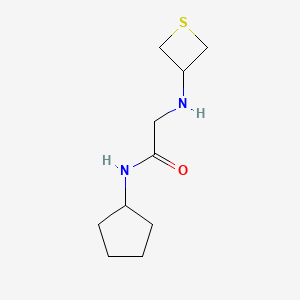 N-Cyclopentyl-2-(thietan-3-ylamino)acetamide