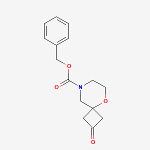 Benzyl 2-oxo-5-oxa-8-azaspiro[3.5]nonane-8-carboxylate