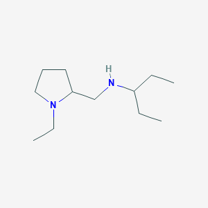 [(1-Ethylpyrrolidin-2-YL)methyl](pentan-3-YL)amine