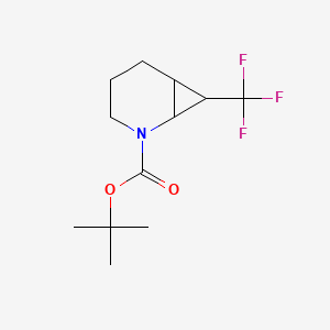 tert-Butyl 7-(trifluoromethyl)-2-azabicyclo[4.1.0]heptane-2-carboxylate