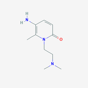 5-Amino-1-[2-(dimethylamino)ethyl]-6-methyl-1,2-dihydropyridin-2-one