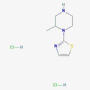 2-Methyl-1-(1,3-thiazol-2-yl)piperazine dihydrochloride