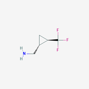 Rel-((1R,2R)-2-(trifluoromethyl)cyclopropyl)methanamine