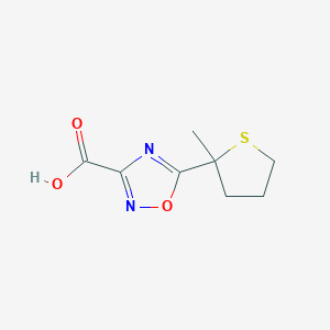 5-(2-Methylthiolan-2-yl)-1,2,4-oxadiazole-3-carboxylic acid