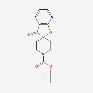 tert-Butyl 3-oxo-3H-spiro[furo[2,3-b]pyridine-2,4'-piperidine]-1'-carboxylate