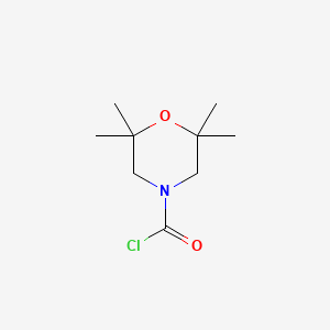 2,2,6,6-Tetramethylmorpholine-4-carbonyl chloride