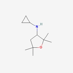 N-cyclopropyl-2,2,5,5-tetramethyloxolan-3-amine