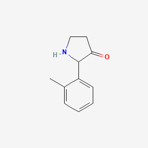 2-(2-Methylphenyl)pyrrolidin-3-one