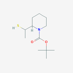 tert-Butyl 2-(1-mercaptoethyl)piperidine-1-carboxylate