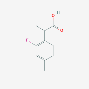 2-(2-Fluoro-4-methylphenyl)propanoic acid