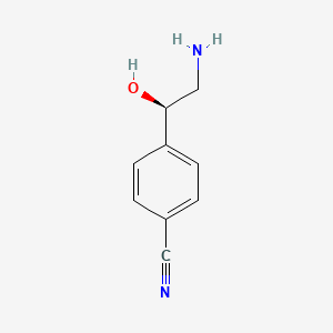 4-[(1R)-2-Amino-1-hydroxyethyl]benzonitrile