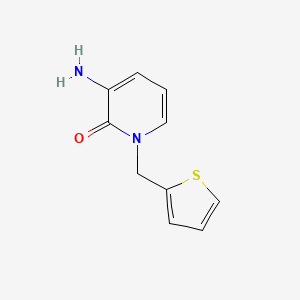 3-Amino-1-(thiophen-2-ylmethyl)-1,2-dihydropyridin-2-one