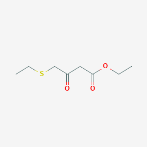 Ethyl 4-(ethylsulfanyl)-3-oxobutanoate