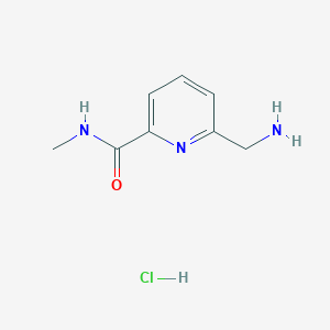 6-(aminomethyl)-N-methylpyridine-2-carboxamide hydrochloride