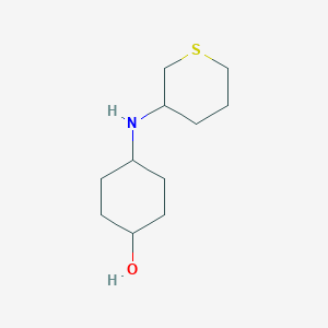 4-[(Thian-3-yl)amino]cyclohexan-1-ol