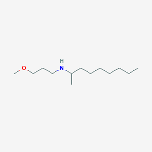 molecular formula C13H29NO B13320515 (3-Methoxypropyl)(nonan-2-yl)amine 