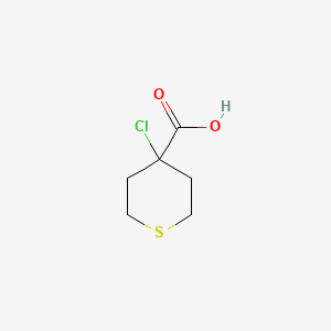 4-Chlorothiane-4-carboxylic acid