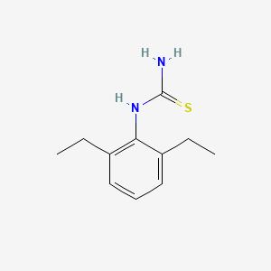 molecular formula C11H16N2S B1332057 2,6-二乙苯基硫脲 CAS No. 25343-30-0