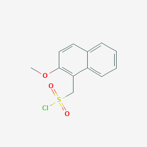 (2-Methoxynaphthalen-1-yl)methanesulfonyl chloride