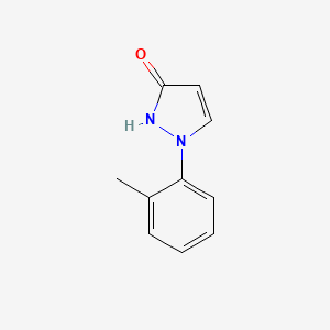 1-(2-Methylphenyl)-2,3-dihydro-1H-pyrazol-3-one