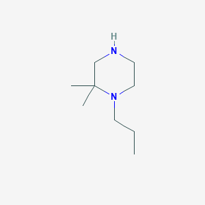 2,2-Dimethyl-1-propylpiperazine