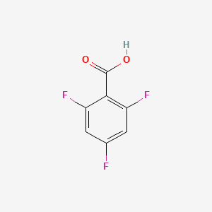 molecular formula C7H3F3O2 B1332066 2,4,6-三氟苯甲酸 CAS No. 28314-80-9