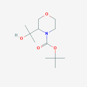 tert-butyl 3-(2-Hydroxypropan-2-yl)morpholine-4-carboxylate