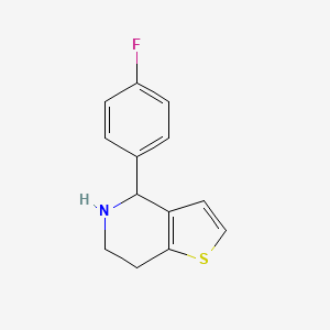 4-(4-Fluorophenyl)-4,5,6,7-tetrahydrothieno[3,2-c]pyridine