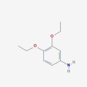 molecular formula C10H15NO2 B1332076 3,4-二乙氧基苯胺 CAS No. 39052-12-5