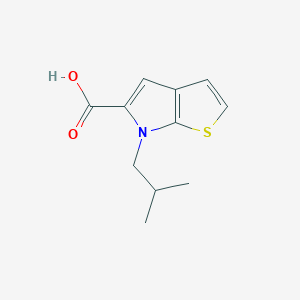 6-isobutyl-6H-thieno[2,3-b]pyrrole-5-carboxylic acid