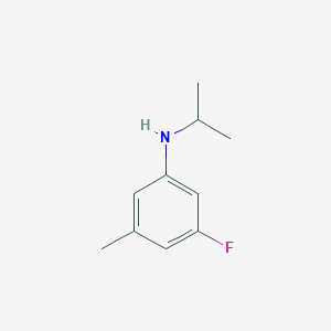 3-fluoro-5-methyl-N-(propan-2-yl)aniline