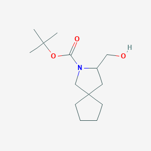 tert-Butyl 3-(hydroxymethyl)-2-azaspiro[4.4]nonane-2-carboxylate