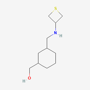 (3-((Thietan-3-ylamino)methyl)cyclohexyl)methanol