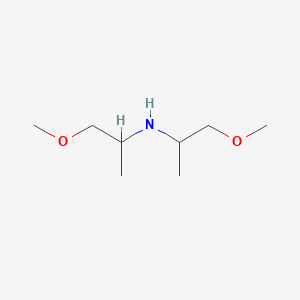molecular formula C8H19NO2 B1332103 Bis(1-methoxypropan-2-yl)amine 