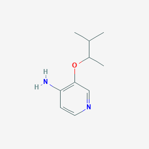 3-[(3-Methylbutan-2-yl)oxy]pyridin-4-amine