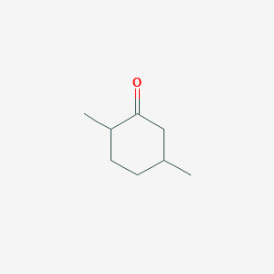 molecular formula C8H14O B1332106 2,5-Dimethylcyclohexanone CAS No. 932-51-4