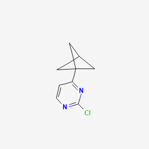 4-(Bicyclo[1.1.1]pentan-1-yl)-2-chloropyrimidine