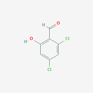 molecular formula C7H4Cl2O2 B1332113 2,4-Dichloro-6-hydroxybenzaldehyde CAS No. 78443-72-8