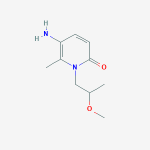 5-Amino-1-(2-methoxypropyl)-6-methyl-1,2-dihydropyridin-2-one