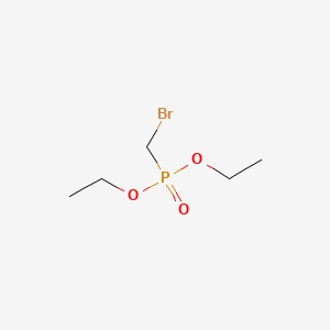 molecular formula C5H12BrO3P B1332122 1-[Bromomethyl(ethoxy)phosphoryl]oxyethane CAS No. 66197-72-6