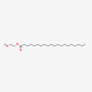 molecular formula C22H44O3 B1332136 Icosanoate de 2-hydroxyéthyle CAS No. 26158-80-5