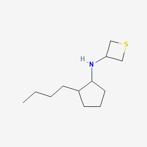 N-(2-Butylcyclopentyl)thietan-3-amine