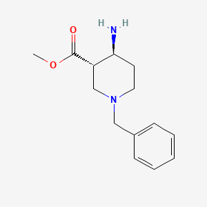 Rel-methyl (3S,4S)-4-amino-1-benzylpiperidine-3-carboxylate