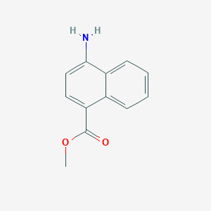 molecular formula C12H11NO2 B133216 4-氨基-1-萘甲酸甲酯 CAS No. 157252-24-9
