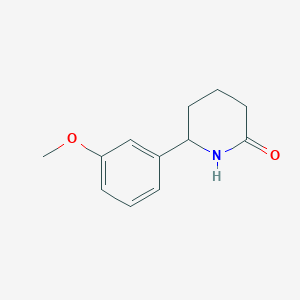 6-(3-Methoxyphenyl)-2-piperidone