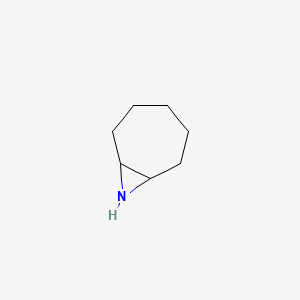 molecular formula C7H13N B1332162 8-Azabicyclo[5.1.0]octane CAS No. 286-44-2
