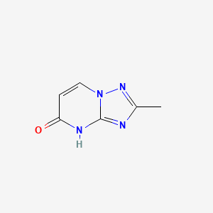 molecular formula C6H6N4O B13321632 2-Methyl-4H,5H-[1,2,4]triazolo[1,5-a]pyrimidin-5-one 