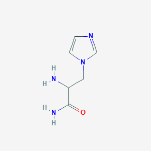 2-Amino-3-(1H-imidazol-1-YL)propanamide