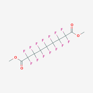 molecular formula C11H6F14O4 B1332172 Dimethyl perfluoroazelate CAS No. 22116-90-1