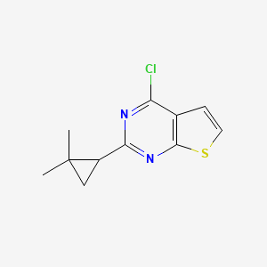 4-Chloro-2-(2,2-dimethylcyclopropyl)thieno[2,3-d]pyrimidine